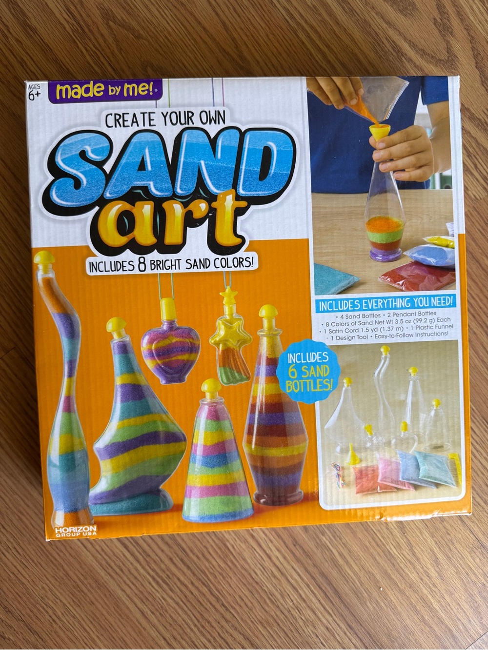 🟢3/$15 🆕 Made By Me Create Your Own Sand Art Kit Horizon Group - Picture 3 of 4